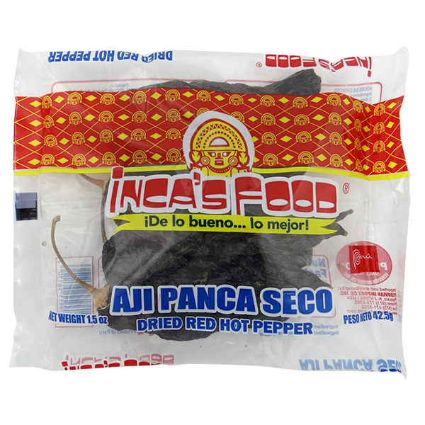 Inca's Food Dried Red Hot Pepper 1.5 oz