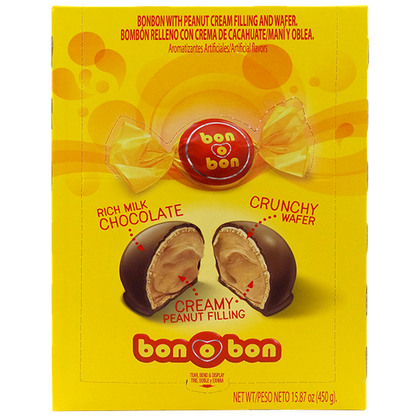 Arcor Bon Bon Chocolate with Peanut Filling 15.87oz