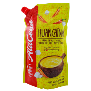 Huancaina Yellow Hot Chili Cheese Sauce 400g