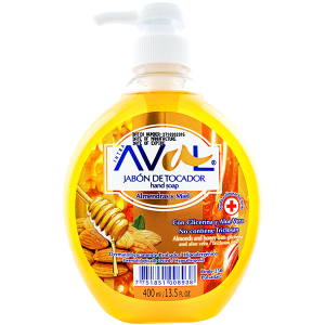 Aval_Hand Soap_Almonds and Honey 13.5oz_008938