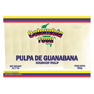 Colombia Food SourSop Pulp Packs 31.7lb