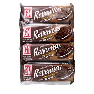 GN Rellenitas Sandwich Cookies with Chocolate 8Pk 10.16oz