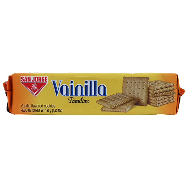 San Jorge Vainilla Vanilla Flavored Cookies 4.23oz