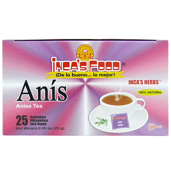 Inca's Herbs Anise Tea 25Pk 1.4oz