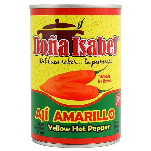 Dona Isabel Yellow Hot Pepper in Brine 15oz
