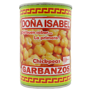 Dona Isabel Chickpeas in Easy Open Can 15oz