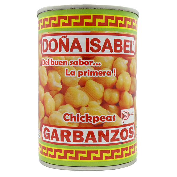 Dona Isabel Chickpeas in Easy Open Can 15oz