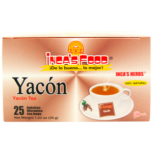 Inca's Herbs Yacón Tea 25Pk 1.23oz