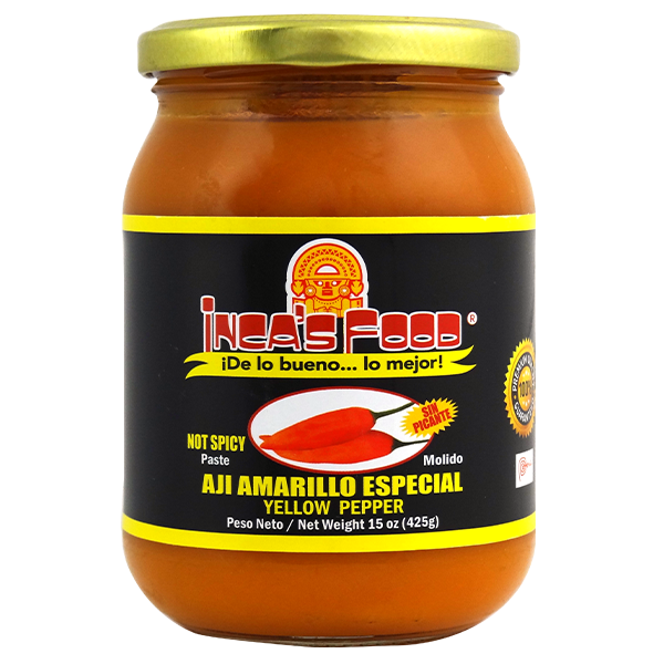 Inca's Food Yellow Pepper Paste Special - Not Spicy 15oz