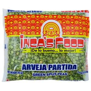 Inca's Food Green Split Peas 15oz