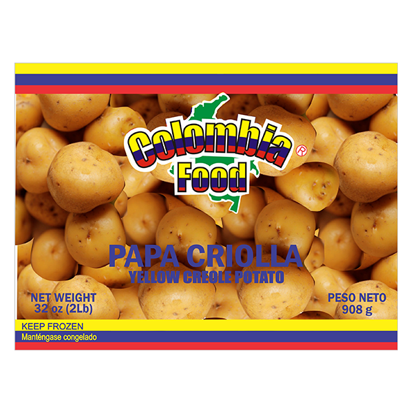 Colombia Food Frozen Yellow Creole Potato 32oz