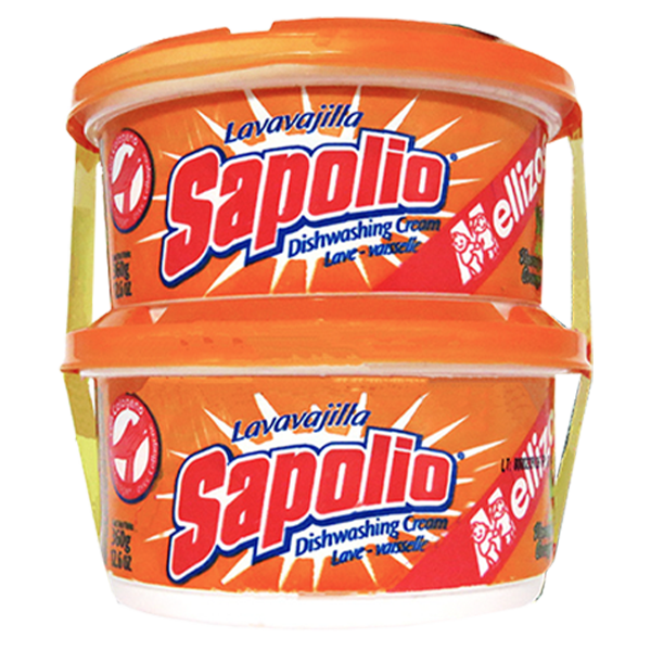 Sapolio Dishwashing Cream - Orange 2Pk 12.6oz