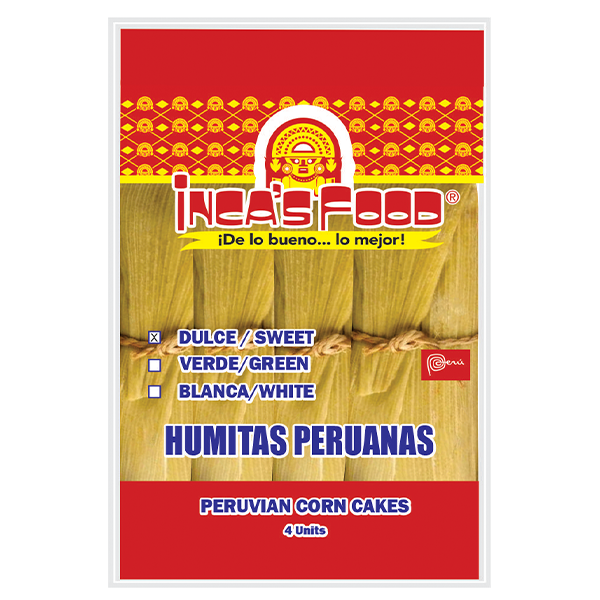 Inca's Food Humita - Sweet Corn Patty 4Pk