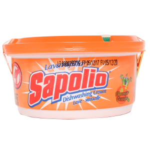 Sapolio Dishwashing Cream - Orange 12.6oz