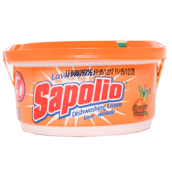 Sapolio Dishwashing Cream - Orange 12.6oz