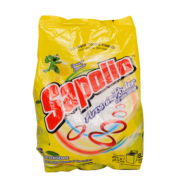 Sapolio Detergent Power Rings - Lemon 15.9oz