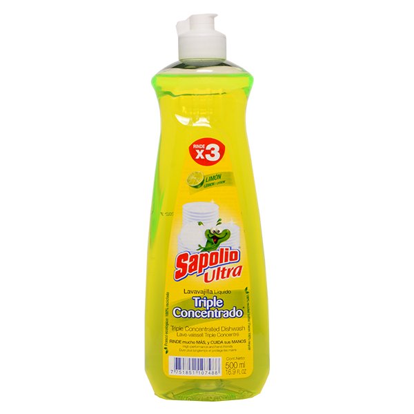 Sapolio Dish Liquid Ultra - Lemon 16.9 fl oz