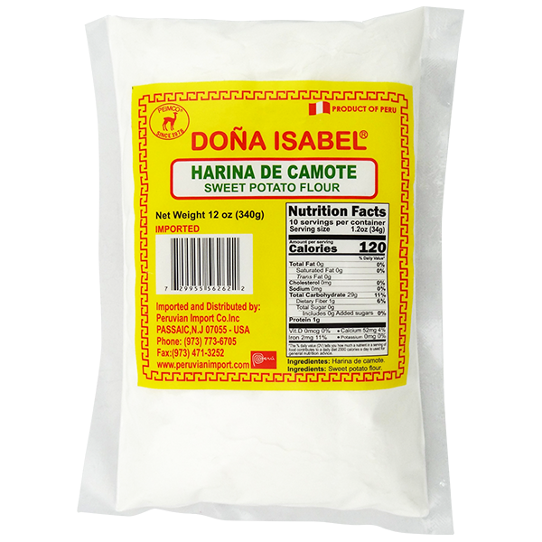 Dona Isabel Sweet Potato Flour 12oz