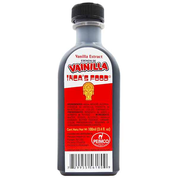 Inca's Food Vanilla Essence 3.4oz