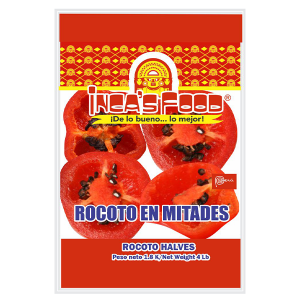 Inca's Food Rocoto Hot Pepper Halves 4Lb