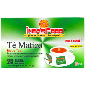Inca's Herbs Matic Tea 25Pk 1.23oz