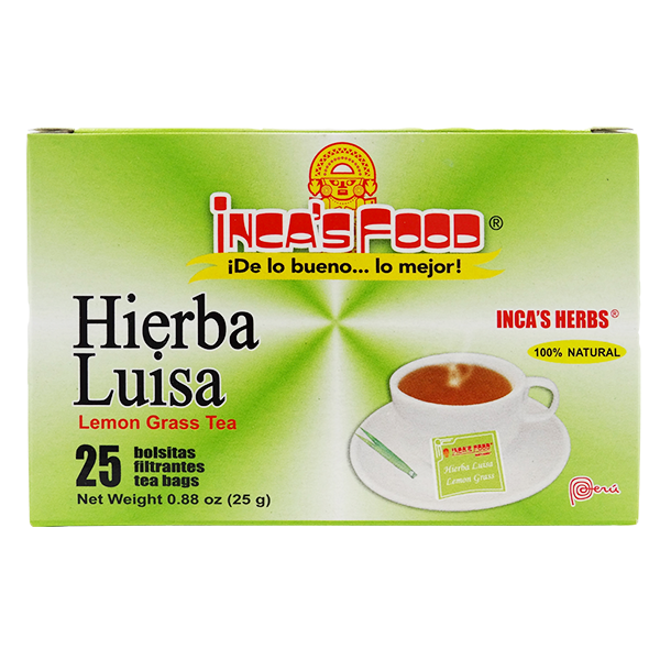 Inca's Herbs Lemon Grass Tea 25Pk .88oz