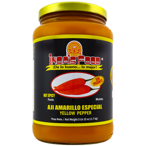 Inca's Food Yellow Hot Pepper Special Blk Label 3lb 12oz