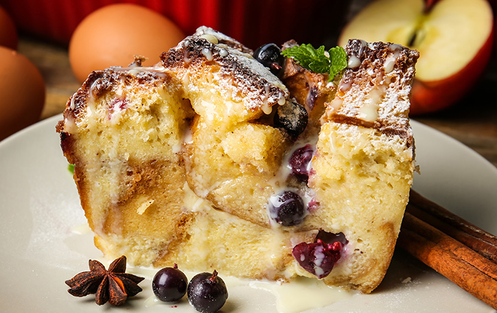 Panetón Bread Pudding