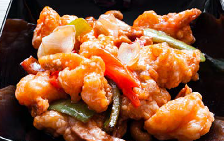 Stir Fry Shrimp with Yellow Potato Gnocchi