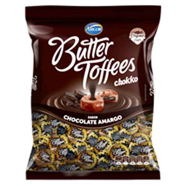 Arcor Butter Toffees_Dark Chocolate 3.53oz (100g)