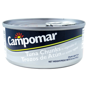 Campomar Tuna Chunks In Vegetable Oil 5.3oz (150g)