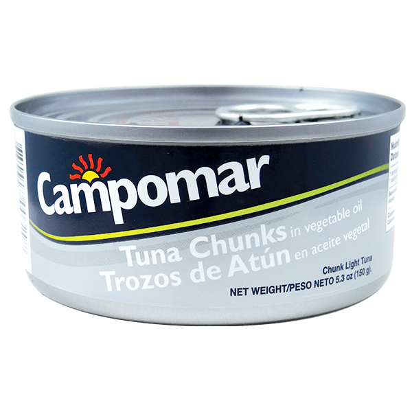 Campomar Tuna Chunks In Vegetable Oil 5.3oz (150g)